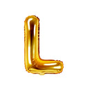 Globo Metálico 16 Dorado L