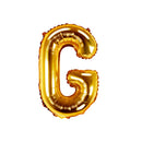 Globo Metálico 16 Dorado G
