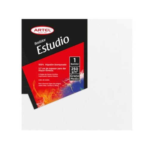 Bastidor Estudio 30X30 Cm 250 Gr