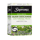 Infusión Hierbas Buen Descanso Toronjil Melisa 20 Bolsas