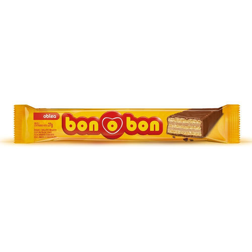 Galleta Oblea Rellenas Bonobon 540Gr 20 Un