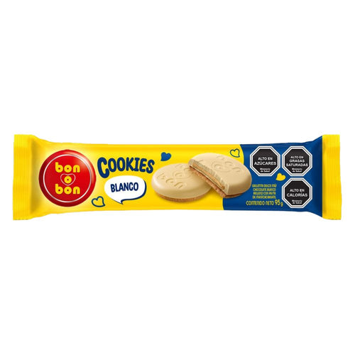 Galletas De Chocolate Blanco Bon O Bon 95 Gr