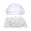 Cofia Clips Desechable Blanca Bolsa 100 Un