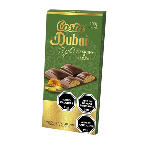 Chocolate Pistacho Y Kadayif Dubai 100 Gr