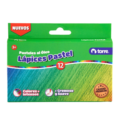 Lapices Pastel 12 Colores