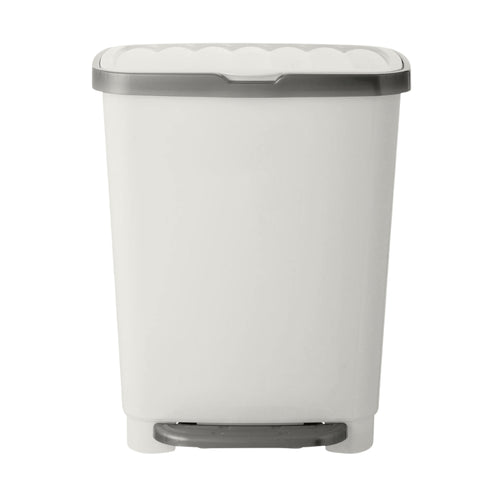 Basurero Pedal Blanco 25 Lt