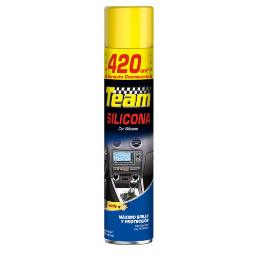 Silicona Aerosol Automóvil Vainilla 420 Cc
