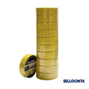 Cinta Aislante Eléctrica Amarillo 18 Mm X 10 Mt