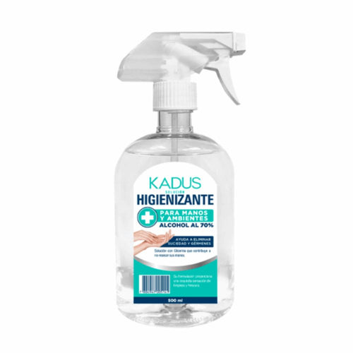Alcohol Liquido Higienizante 70% Frasco 500 Ml