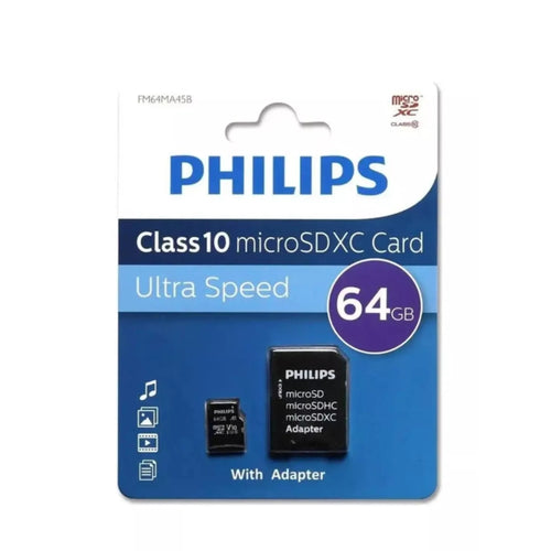 Tarjeta De Memoria Microsd Cl10 64Gb