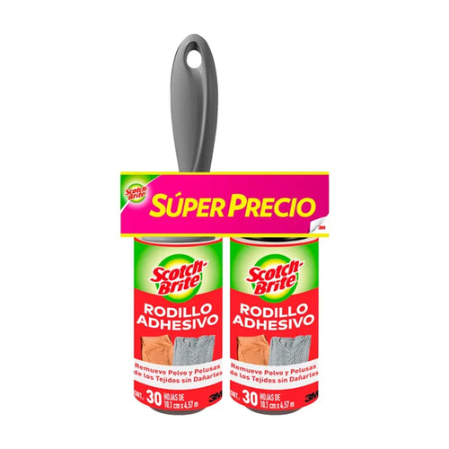 Rodillo Quita Pelusa Lint Roller 30 Hojas + Repuesto