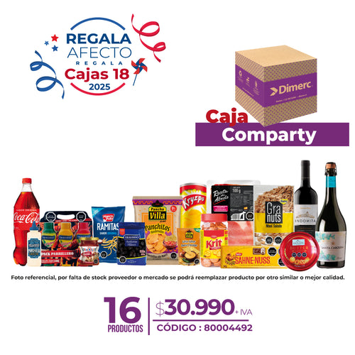 Caja Fiestas Patrias 2025 Comparty (Purpura)