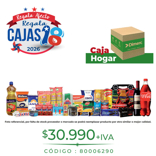 Caja Fiestas Patrias 2026 Hogar (Verde)
