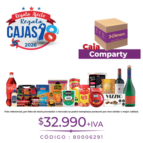 Caja Fiestas Patrias 2026 Comparty  (Purpura)