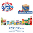 Caja Fiestas Patrias 2026 Familiar Sin Alcohol (Azul)