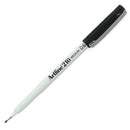 Lápiz Fibra  210 Negro 0.6 Mm