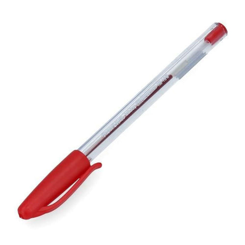Lápiz Pasta Punta Media Rojo 1.0 Mm