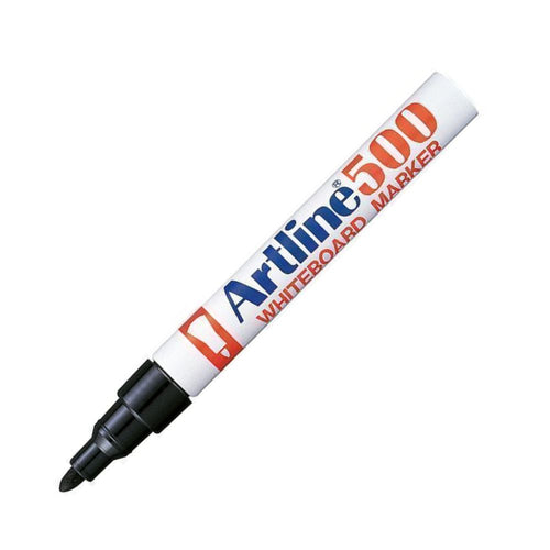 Marcador Pizarra Recargable Punta Redonda 500 Negro