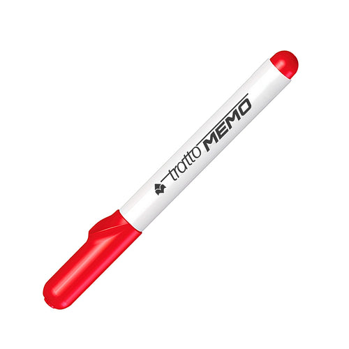Marcador Pizarra Punta Redonda Desechable Rojo