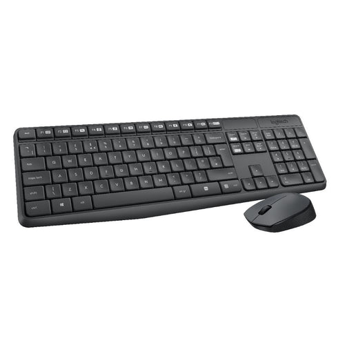 Kit Teclado Mouse Inalámbrico Mk235 Usb