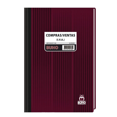 Libro Contable Compraventa Servicios 160 26 Hojas