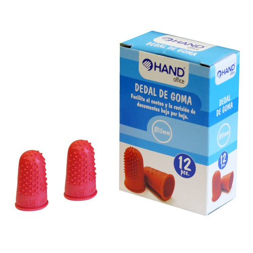 Dedo De Goma N°11 Rojo HAND 