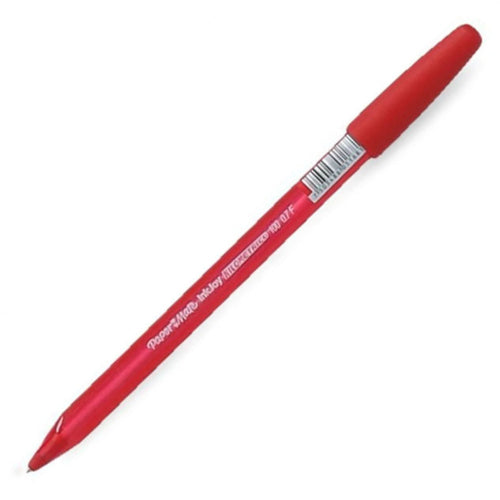 Lápiz Pasta Punta Fina Rojo Kilométrico Inkjoy 0.7 Mm