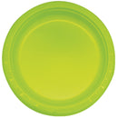 Set 10 Platos Verde Lima 22 Cm