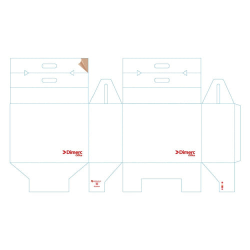 Caja Tipo Maleta Escolar CORRUPAC 