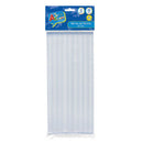 Silicona Barra Transparente 11.5 Mm 30 Cm 6 Un
