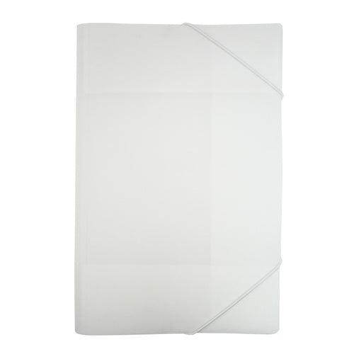 Carpeta Con Elastico Polipropileno Oficio Blanca