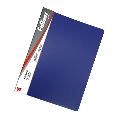 Carpeta Azul Con Fundas A4 20 Un