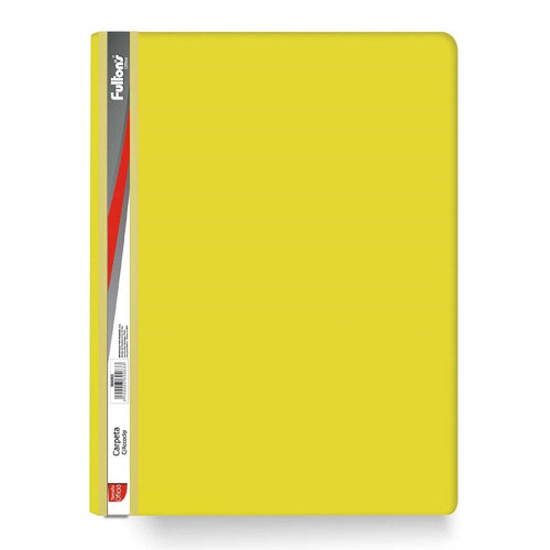 Carpeta Vinil Oficina Amarilla FULTONS
