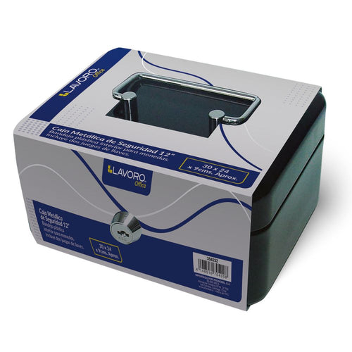Caja De Seguridad C/Llave 12 Pulgadas
