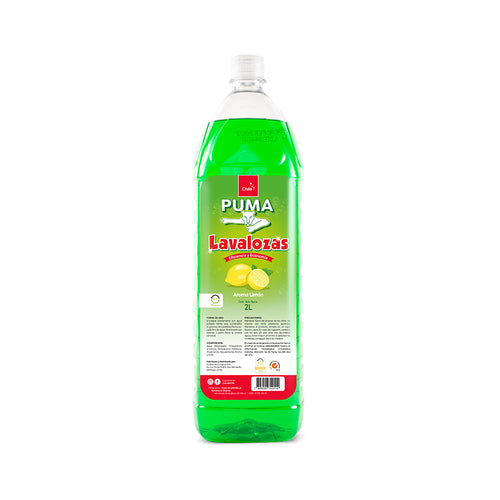 Lavalozas Liquido Puma Recarga Económica Limón 2 Lt