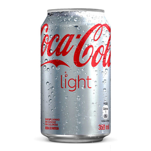Bebida Coca Cola Light Lata 350 Cc