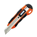 Cuchillo Cartonero Grande Riel Metal Y Mango De Goma