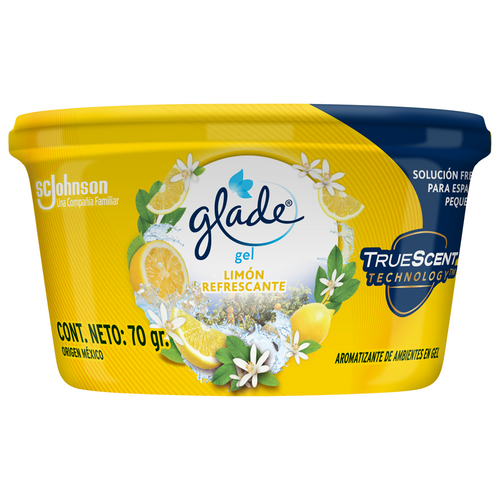 Desodorante Ambiental Mini Gel Limón 70 Gr