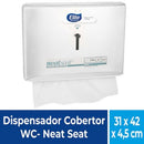 Dispensador Cubierta Desechable Inodoro Metálico Cobertor WC Baño