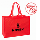 Bolsa Reutilizable Monster ( Rojo, Impresion Un Color)