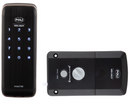 Pack Cerrojo Digital Smart100 Fácil instalación + Tirador Thor Simple Negro