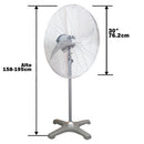 Ventilador De Pedestal 30" Tecnoplus