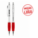 Boligrafo Plastico Wind Stella (Rojo, Impresion Un Color)