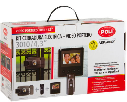 Kit Citófono 3020C + Intercomunicador + Transformador