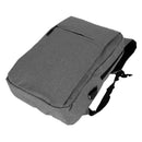 Mochila Porta-Notebook «Hope» 12L (Gris, Impresion Un Color)