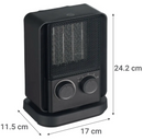 Calefactor Sobremesa Electrico 2000 W Nty20-22Bk Negro