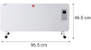 Convector Conveccion Ut Mc-20 Blanco