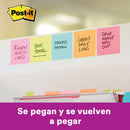 Nota Adhesiva 654 Pop Up Colores Pastel 76X76 Mm 6 Un 90 Hojas