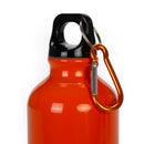Sport Bottle De Aluminio 420Cc Naranjo (Impresion full color)