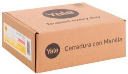 Cerradura Tubular Milano FX Oficina/Dormitorio Níquel